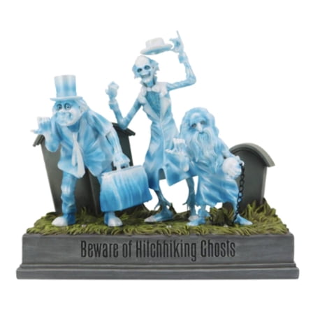 Enesco Disney Showcase The Haunted Mansion Hitchhiking Ghosts Lit Figurine