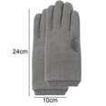 thumbnail image 2 of Gants de Course à Écran Tactile Gants d'Hiver Doublure pour Course Cyclisme Travail Randonnée Conduite, 2 of 5