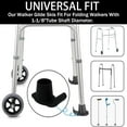 thumbnail image 3 of Walker Glide Skis Soporte De Movilidad Duradero De Goma Para Personas Mayores Universal, 3 of 7