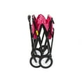 thumbnail image 2 of Mac Sports Collapsible Durable Folding Outdoor Garden Utility Wagon Cart, Pink, 2 of 9