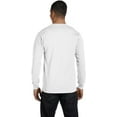 thumbnail image 6 of Hanes Mens Comfortsoft® Long-Sleeve T-Shirt (Pack of 2) 2 White, 6 of 6