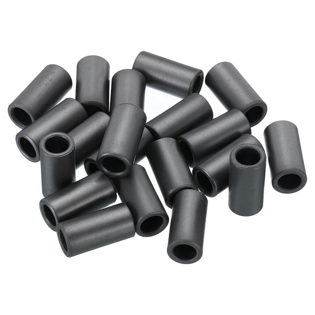 Unique Bargains Ferrite Toroid Core, Toroid Core 0.4' ODx0.3' IDx0.8' H, Black 20 Pack