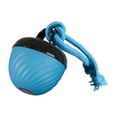 thumbnail image 1 of jinwen Interactive Dog Toy Ball Smart Pet Puppy Ball Active Rolling Pet Accessory Three Play Modes Detachable Random Path with Ropes Blue, 1 of 9