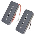 thumbnail image 1 of Paquete de 2 Pastillas de Puente Y Cuello de Bobina Simple P90 Mm / 52 Espacio entre Polos para Piezas de Guitarra Eléctrica shamjiam P90 SoapBar Humbucker Pickup, 1 of 4