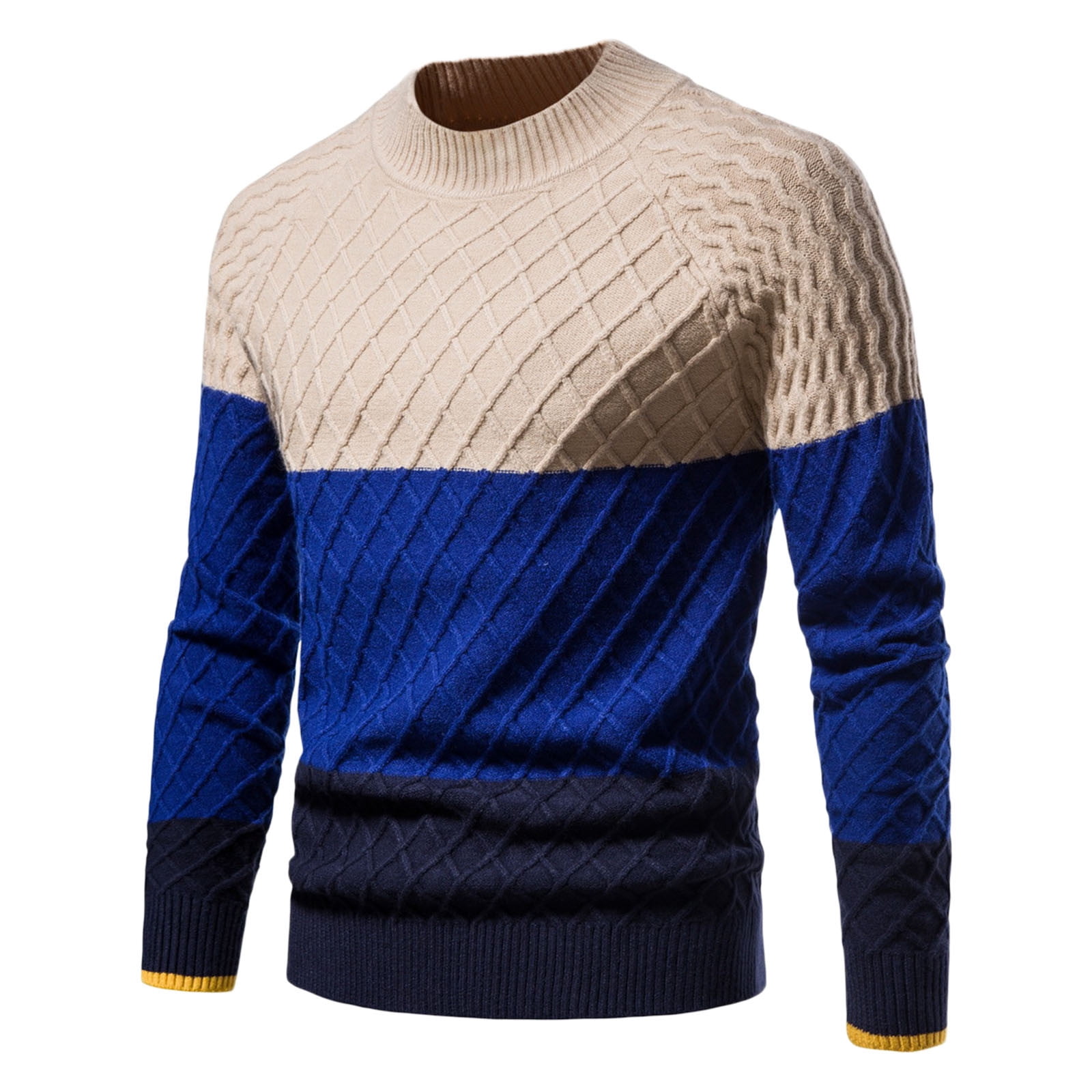 patchwork jumper mens