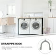 thumbnail image 2 of Miangastore Washing Machine Drain Hose Holder Clothes Washer Drain Hose Guide Hook Supply, 2 of 8