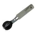 thumbnail image 1 of Spork Para Acampar Al Aire Libre Spork de acero inoxidable con silbato para campamento al aire libre, tenedor, cuchara, vajilla (caqui) Tmvgtek Para Estrenar, 1 of 3