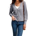 thumbnail image 4 of Txlixc Cardigan de primavera y otoño para mujeres Txlixc moda, 4 of 9