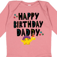 thumbnail image 4 of Inktastic Happy Birthday Daddy Party Boys or Girls Long Sleeve Baby Bodysuit, 4 of 5