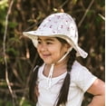 thumbnail image 3 of JAN & JUL Girls' Sun-Hat with UV Protection, Breathable Cotton (XL: 5-12 years, Cherries), 3 of 6