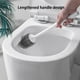 thumbnail image 4 of Cepillo de limpieza para inodoro, lavabo de baño, suelo de pared, cepillo para lavabo con mango de plástico, gris, tipo suelo Noticed HA000126-03B, 4 of 6