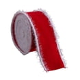 thumbnail image 1 of Rollos de cintas decorativas de terciopelo navideño para decoración navideña, fiestas y manualidades navideñas Estilo D, 1 of 9