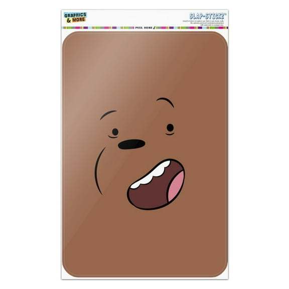 We Bare Bears Grizz Face Home Business Office Sign