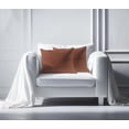 thumbnail image 3 of A1HC Hypoallergenic Down Alternative Pillow Inserts, 12x20 in, Rectangular, Pack of 2, Irish Coffee, 3 of 7