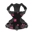 thumbnail image 4 of XMXY No Pull Dog Harness, Stars Art Pattern Adjustable Reflective Pet Harness with Oxford Vest, X-Large Size, 4 of 9
