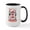 White/Black Inside, variant on CafePress - Tesla V. Edison Mug Mugs - 15 oz Ceramic Large White Novelty Mug