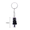 thumbnail image 6 of Tnobhg Key Chain Cat Toilet Shape Kitty DIY Bag Schoolbag Pendant Decoration Car Keys Storage Stainless No Deformation Colorfast Keyring, 6 of 8