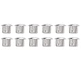 thumbnail image 2 of Acoustic Guitar Tuner Conversion Bushing, Guitar Tuning Peg Adapter 12Pcs Good Match Simple Installation 10mm  For Playing Silver, 2 of 8