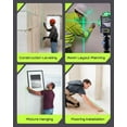 thumbnail image 2 of LasGoo LG-3DMAX 3x360&Acirc;&deg; Green Laser Level, 3D Self-Leveling Cross Line Laser with 2 Rechargeable Lithium Batteries, Fine-Tuning Bracket Adapter, Green Laser Enhancemen, 2 of 7