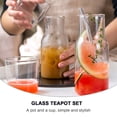 thumbnail image 4 of Shisuyan 1 Set 360ML Drink Milk Breakfast Glass Teapot Pot and Cup Set for Home Restaurant, 4 of 8