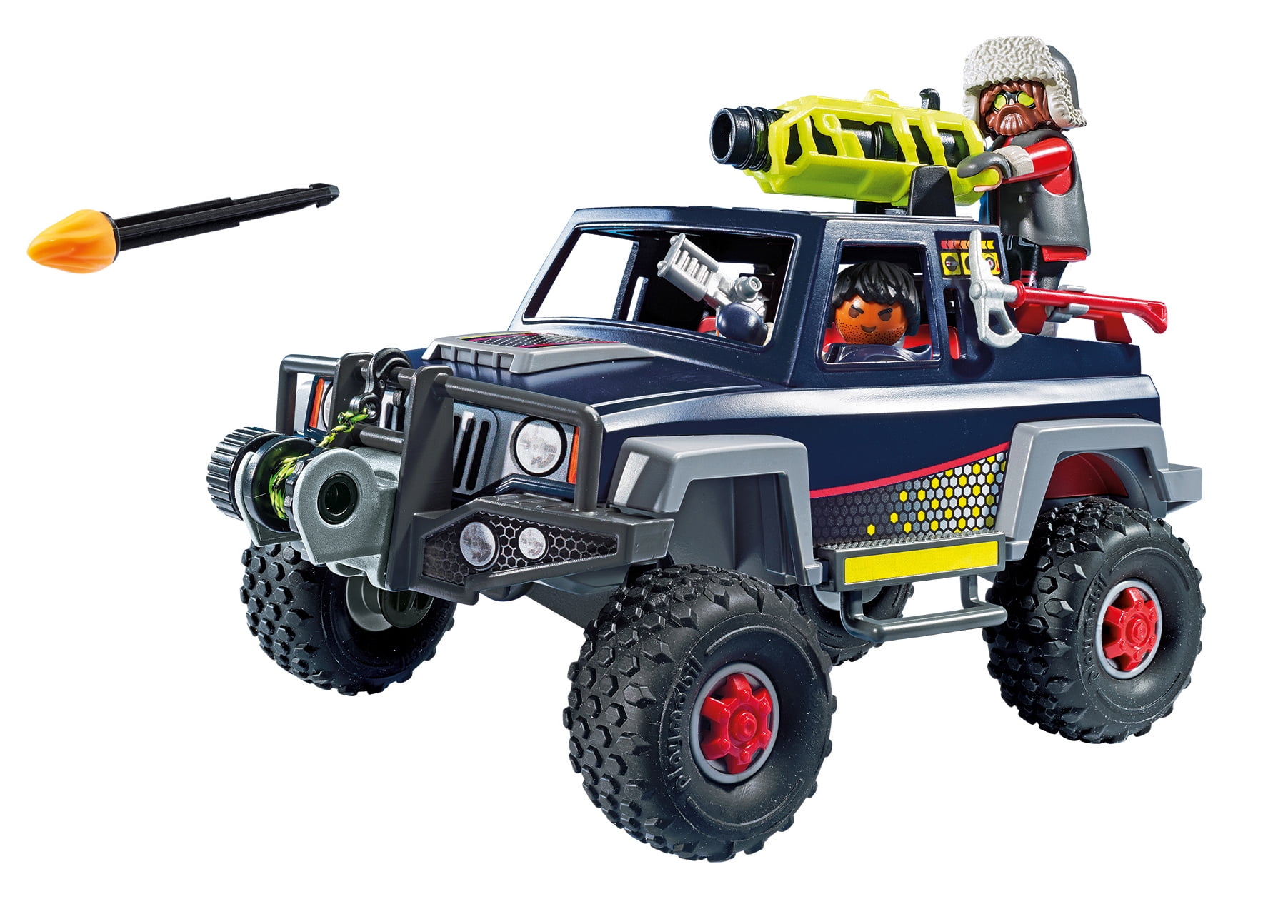 playmobil go kart garage