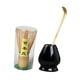 thumbnail image 4 of Japones Matcha Set Modern Tea Utensils Matcha Accessory Bamboo Matcha Batchis, Batcheador de cerámica y cuchara de bambú Negro, 4 of 9
