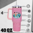 thumbnail image 6 of Nurse Gifts - Nurse Gifts for Women, 40 oz Tumbler with Handle and Straw, Insulated Stainless Steel Travel Mug, Nurses Week Gifts, Nurse Appreciation Gifts, Gifts for Nurse,New Nurse Gifts, 6 of 6