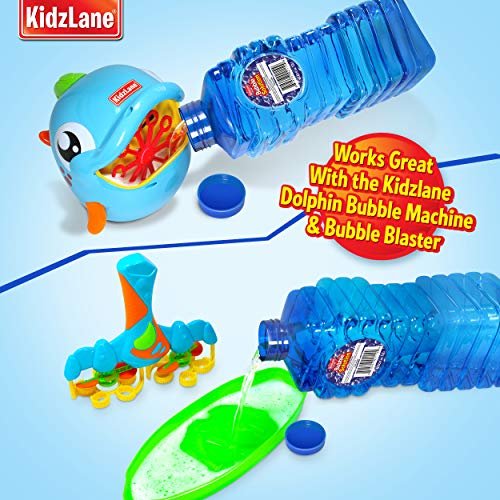 Kidzlane Recambio de Solución Burbuja 67.63 oz | Botella Grande de Fácil Agarre para Pisto Kidzlane Kidzlane