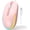 Pink, variant on Wired - USB Mice Wired with RGB Backlit Optical LED with Attached USB Cord for Laptops Notebooks Chromebook -