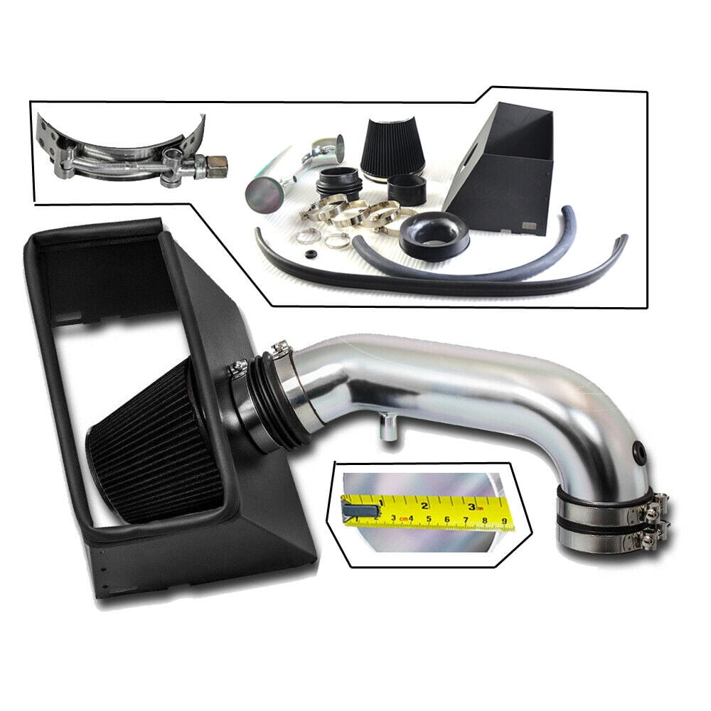 COLD AIR INTAKE KIT + HEAT SHIELD FOR 02-08 Dodge Ram 1500 2500 4.7L 5 1998 Dodge Ram 1500 5.2 Cold Air Intake