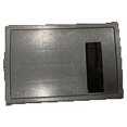 thumbnail image 1 of WFCO Arterra Power Converter Door WF-8930/50NNP-DO-B Replacement Door Assembly For Arterra WF-8930/50NP Power Converter; Flip With Bottom Hinge; Black; Plastic; Rectangular, 1 of 3