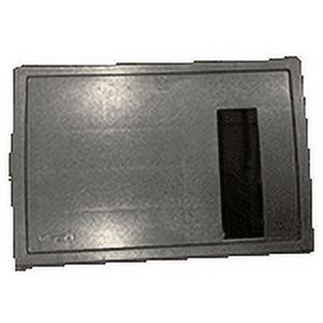 WFCO Arterra Power Converter Door WF-8930/50NNP-DO-B Replacement Door Assembly For Arterra WF-8930/50NP Power Converter; Flip With Bottom Hinge; Black; Plastic; Rectangular