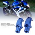 thumbnail image 4 of Handlebar Rearview Mirror Mount 1 Pair Motorcycle Mirror Mount M10 X 1.25 Clockwise Thread Adjustable Handlebar Mirror Clamp For  GSX1300R, 4 of 8