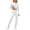 White #21, variant on Dresfit Womens Sweatsuits 2026 Hooded Long Sleeve Sweatshirt & Drawstring Joggers Sets Fall Plus Size 2 Piece Outfits Baggy Loose Fit Matching Sweat Sets XL
