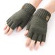 thumbnail image 4 of Guantes de invierno de medio dedo Guantes sin dedos-Mitones de punto cálido para hombres y mujeres Zefei Wu 9024735041702, 4 of 4