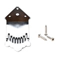 thumbnail image 3 of Miangastore 1 Set Metal Mandolin Tailpiece Parts 8 String Mandolin Part Accessories Guitar Tailpiece, 3 of 9