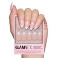 thumbnail image 1 of Press On Nails Glamnetic French Pearl, punta corta de almendra, 1 of 6