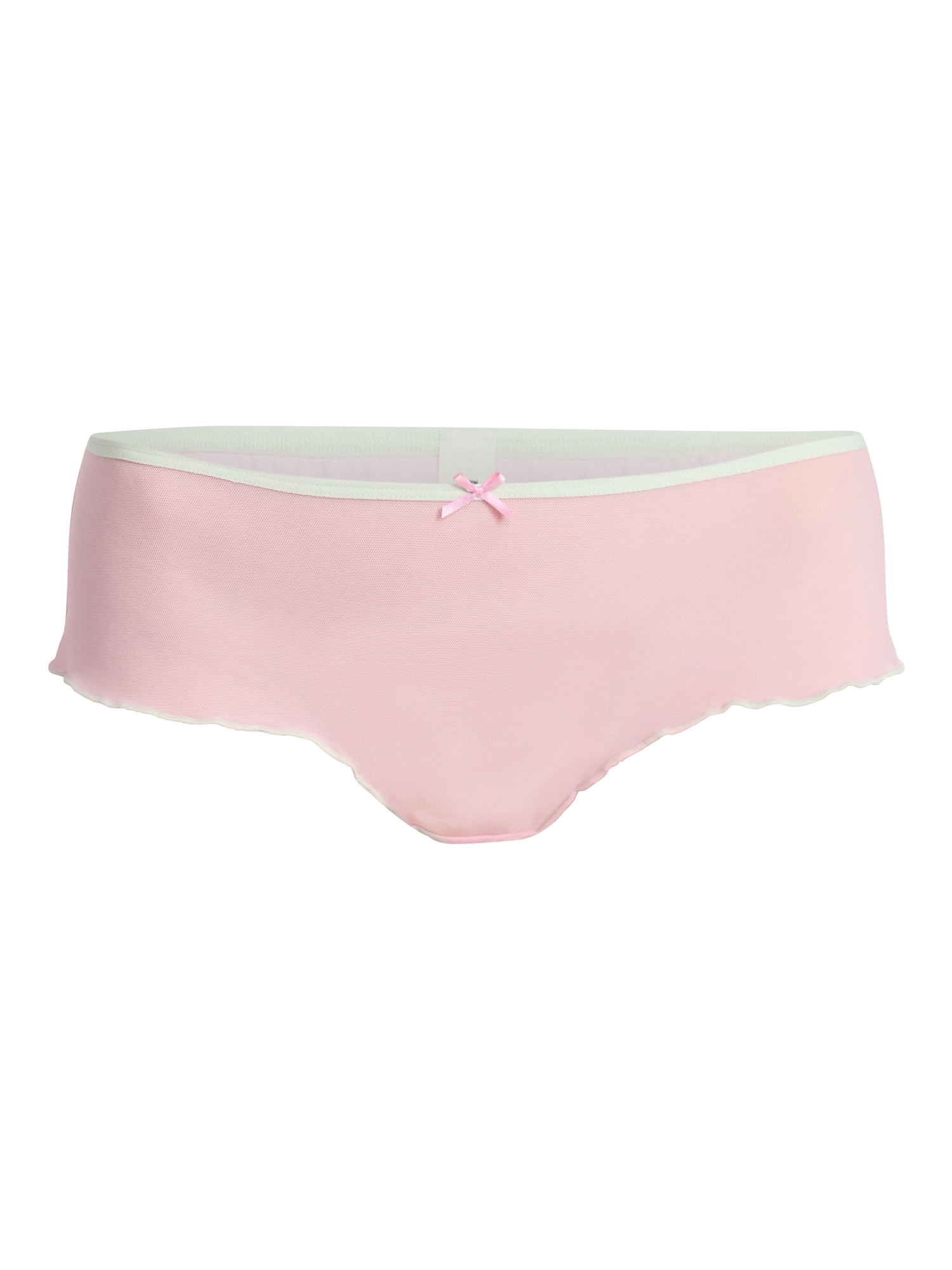 No Boundaries Mesh and Lace Cheeky Panties, 3-Pack, Women's, Sizes XS-XXXL