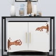 thumbnail image 2 of Adhesivo de pared Billuyoard moderno DIY Decoración para refrigerador armario baño cocina dormitorio HA078975-01, 2 of 6