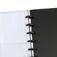 thumbnail image 5 of 160 Bolsillos 2x álbum 7 Carpeta de Anillas Mangas para Sesión Fotográfica Cuaderno Recargable Portátil para Tarjetas Soporte de Almacenamien Negro perfecl Mini álbum de fotos, 5 of 5