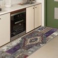 thumbnail image 3 of 2x6 FT Kitchen Runner Rugs Non Skid Washable, Faux Wool Rug Runners for Hallways Bathroom Carpet Runner, Soft Indoor Modern Floor Rug for Entryway Laundry Room, 3 of 11
