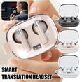 thumbnail image 2 of Wmool Shinyruo Hanging Ear AI Intelligent Real Time Translation etooth Earones Travel Translation Earones etooth, 2 of 8