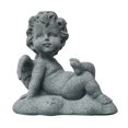 thumbnail image 2 of Estatua de ángel, figura decorativa, pequeño adorno de mesa, escultura de querubín para oficina, dormitorio, centro de mesa, regalo de boda, 2 of 8