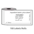 thumbnail image 4 of Thermal Printing Paper Compatible with Phomemo M110 M220 M200 M221 M150 M250 M260 M108 M100 Label Printer, Phomemo M110 Thermal Label for Labeling Jars, 1.96"x3.15" (50x80mm), 100 Sticker/Roll, 4 of 4