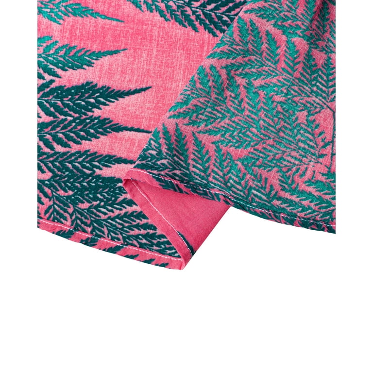 Alimens & Gentle Mens Cotton Short Sleeve Hawaiian Shirts Sunset
