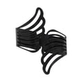 thumbnail image 7 of Evideco French Home Goods Curtain Holdbacks Set of 2 Metal Wings Curtain Tiebacks – Elegant and Durable Design – Black, 7 of 7