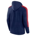 thumbnail image 3 of Men's Fanatics Heather Navy Atlanta Braves Gains Fleece Full-Zip Hoodie, 3 of 3