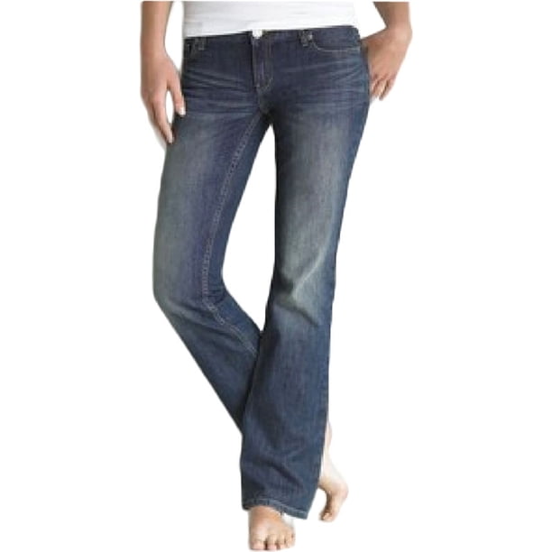 Aeropostale Chelsea Boot Cut Jeans para mujer, azul, 00 corto