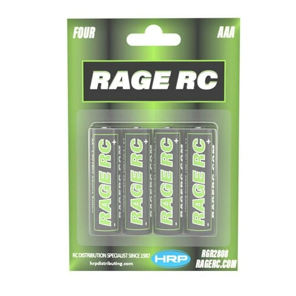 AAA Alkaline Batteries - Pack of 4