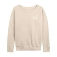 thumbnail image 2 of Disney Princess - Princess Belle - Women's Lightweight French Terry Long Sleeve Shirt, 2 of 5